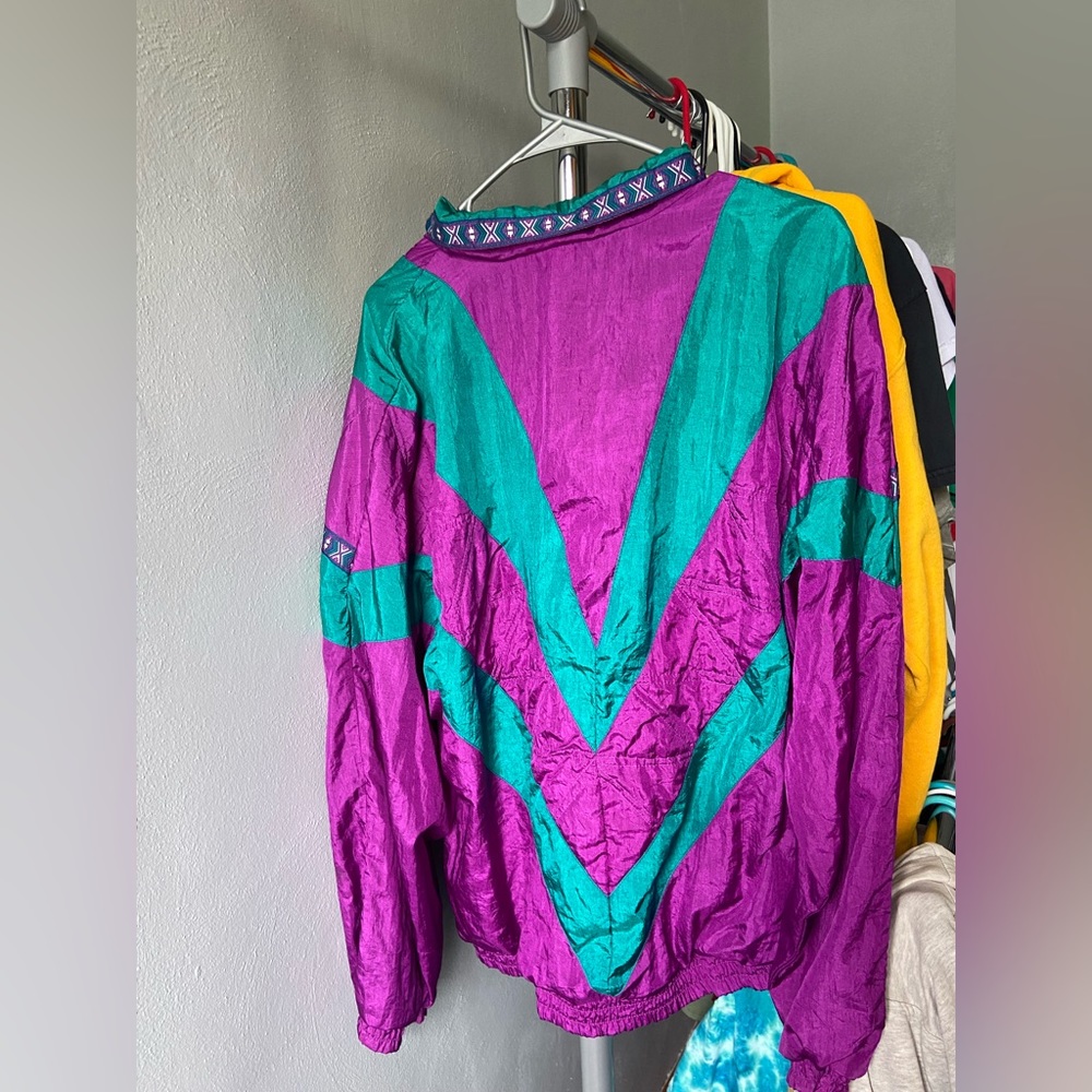 80s windbreaker